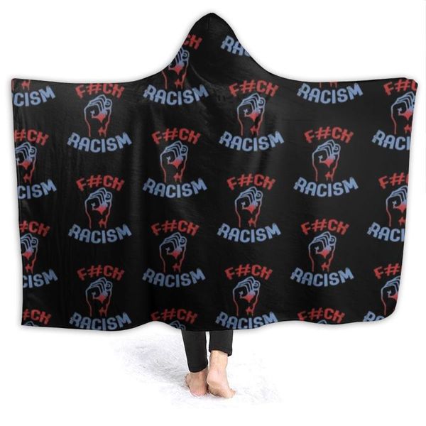 

blankets racism blanket super soft with hood bedspread beautiful fleece meditation