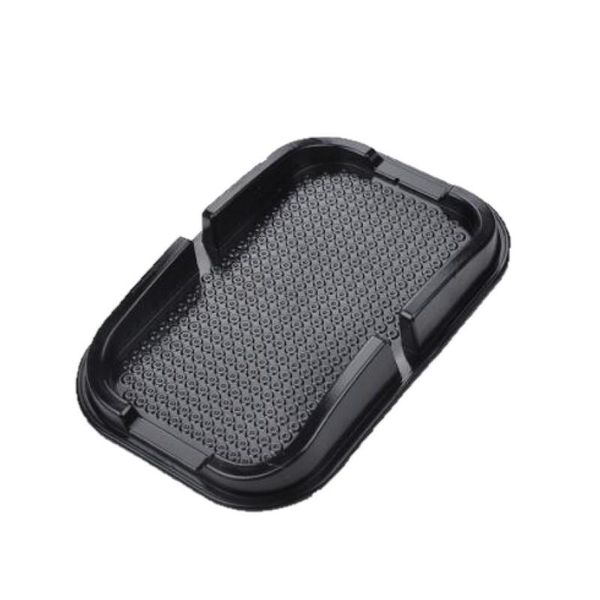 

anti-slip mats automobile anti-skid pad multi-function storage case mobile phone navigation bracket black silicon rubber car mat