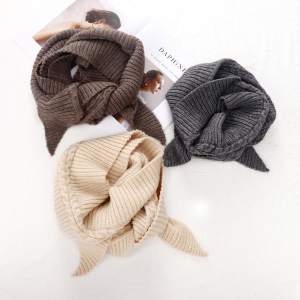 

scarves scarf winter long for women 2021 shawl warm, Blue;gray