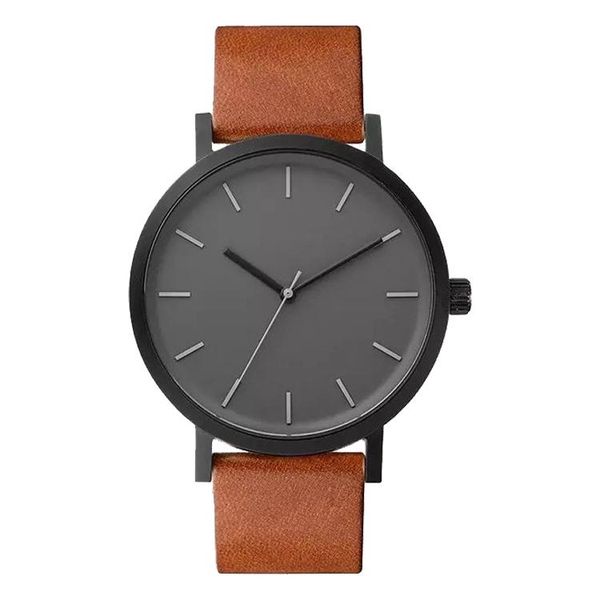 

wristwatches fashion luxury alloy brand minimalist watch waterproof quartz, Slivery;brown