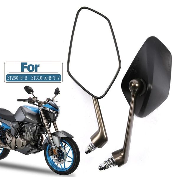 

motorcycle mirrors 8mm rearview mirrors,for zontes 310 zt250-s-r zt310-x-r-t-v,rear view back side