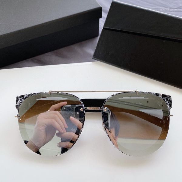 

happyone women's sunglasses solid color gradient brand designed resin fashion mature sunglass, White;black