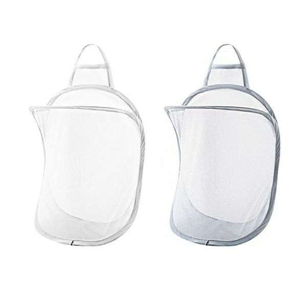 

laundry bags hanging -up hamper foldable basket wall mounted dirty clothes