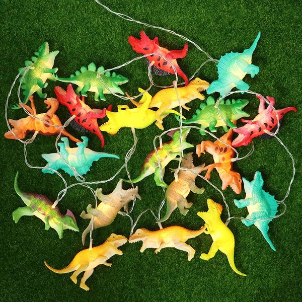 

strings 10 20 led dinosaur string light for kids christmas fairy lights children's room party gift decor