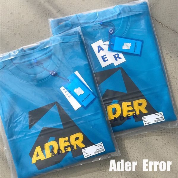 

men's t-shirts ss error t-shirt men women 1:1 quality adererror marking tee star embroidered ader stitching short sleeve 7gba, White;black
