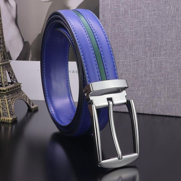 

belts black pin buckle belt men fashion ceinture homme genuine leather designer casual waist straps, Black;brown