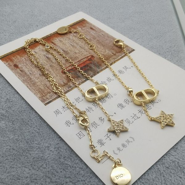 

design jewelry fashion new pendant necklace female net red same star bracelet, Silver