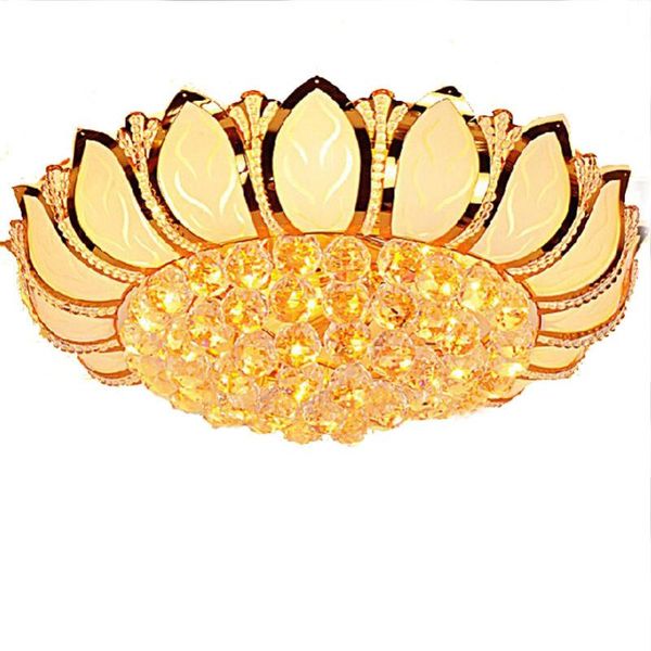 

ceiling lights flower modern light with glass lampshade gold lamp for living room bedroom lamparas de techo abajur