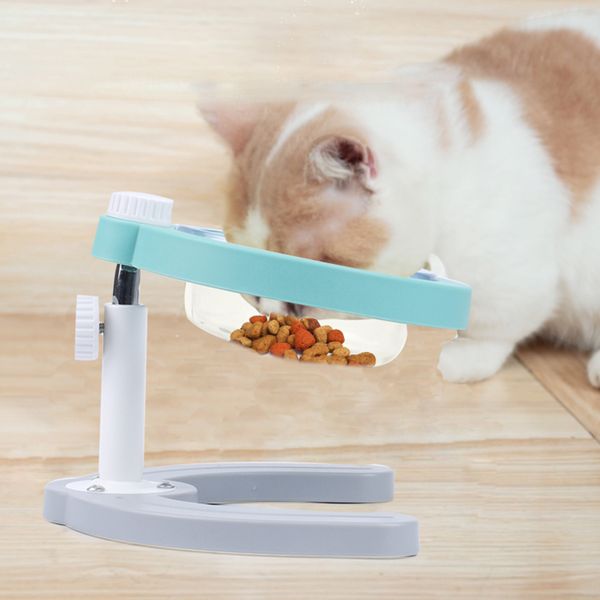 

non-slip adjustable pet cat kitten lifting bowl stand pet food and water bowls for pets cats dogs feeders cat bowl pet products