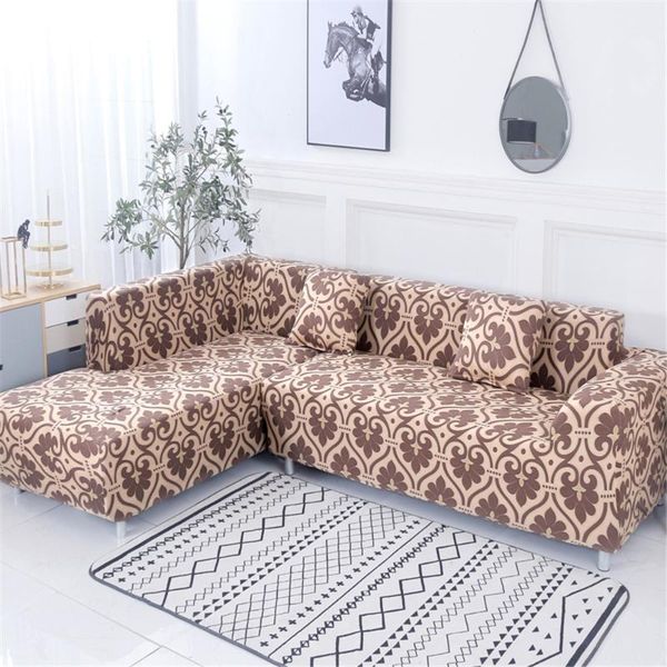 

chair covers noble pattern sofa slipcover for living room 1/2/3/4-seater funda couch cover