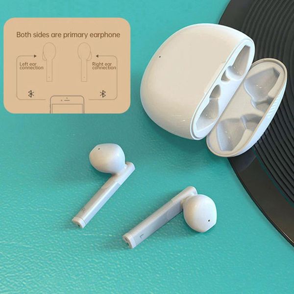 

true wireless earbuds, bluetooth 5 headphones in ear with charging case, hands-headset mic, touch control & earphones