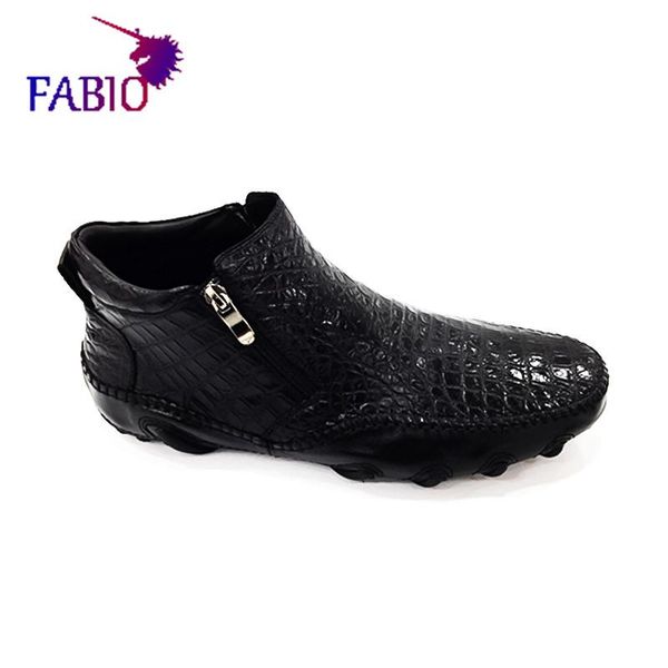 

men boots high-grade leather shoes for comfortable men's dress, Black