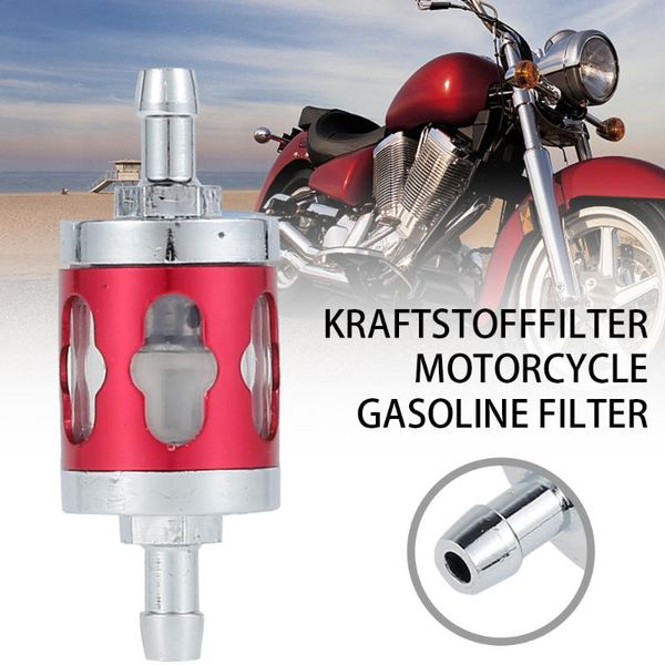 

parts motorcycle gasoline fuel filter 5mm durable aluminum alloy cleaner wear resistance easy install moto engine accessories