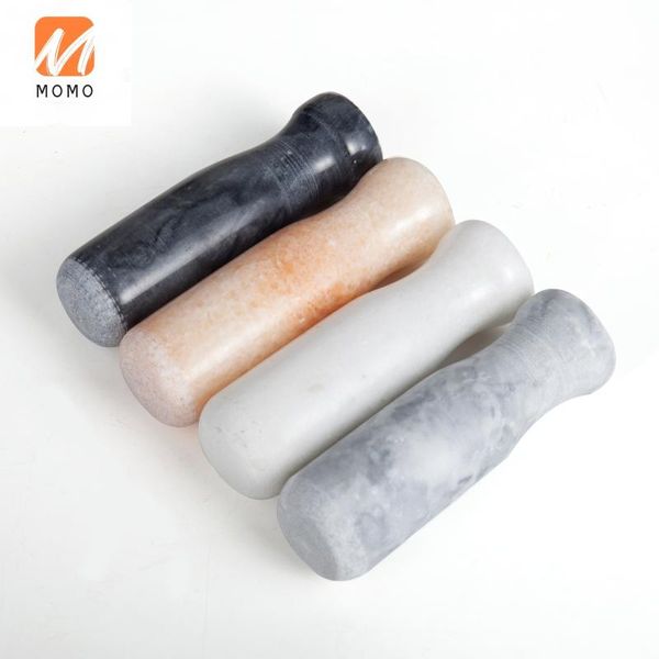 

stone garlic hammer press handle is just marble grinding stick storage bottles & jars