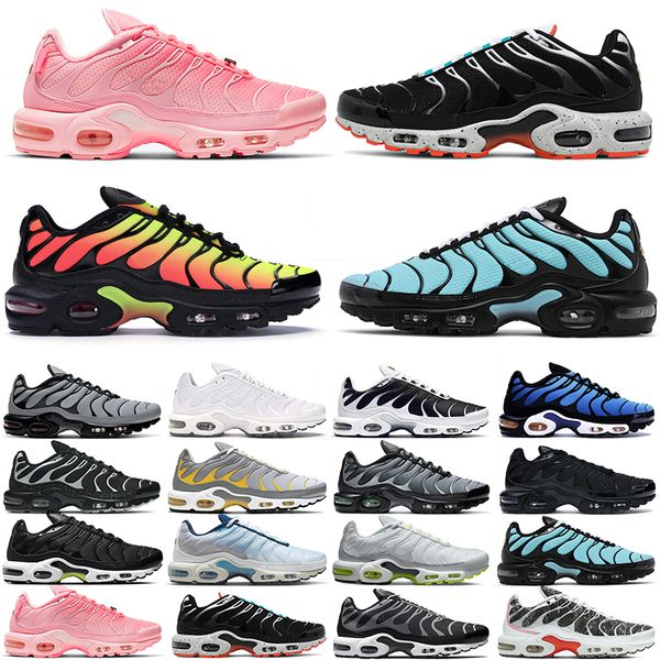 

tn plus men women running shoes triple black aquamarine white atlanta crater psychic blue volt hyper mens trainers outdoor sports sneakers a