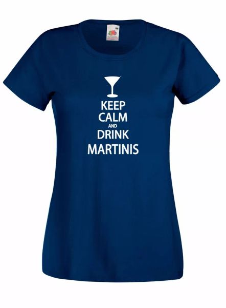 

shirt women b28 keep calm and drink martin t-shirt, White;black