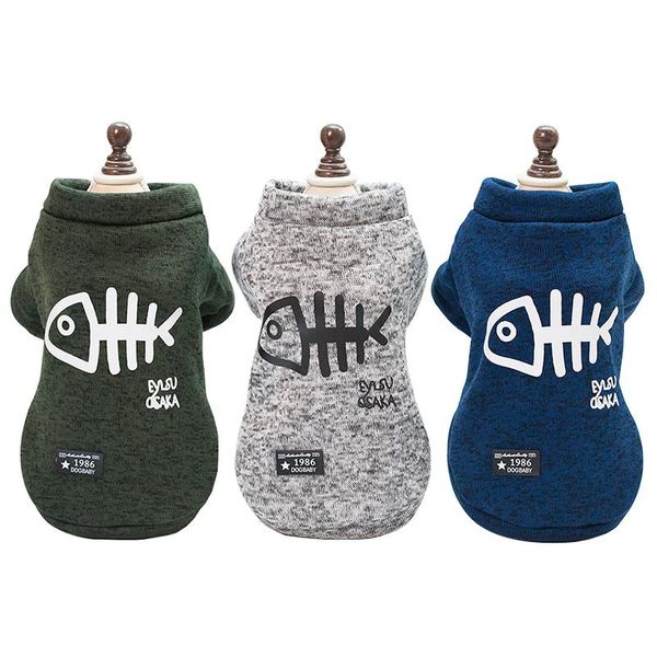 

dog apparel cat clothes autumn winter warm for cats dogs sphynx kitty kitten coat jackets printed costumes pet clothing outfits