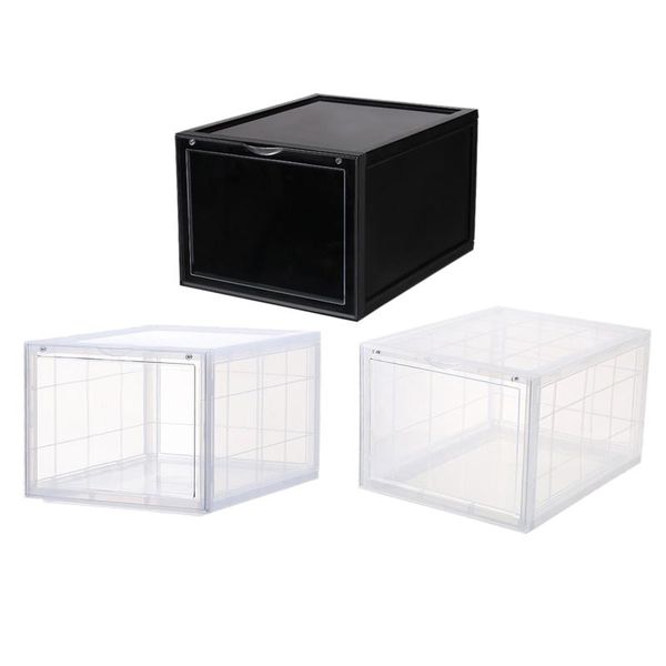 

clothing & wardrobe storage clear drawer shoe box organiser stackable home organizer