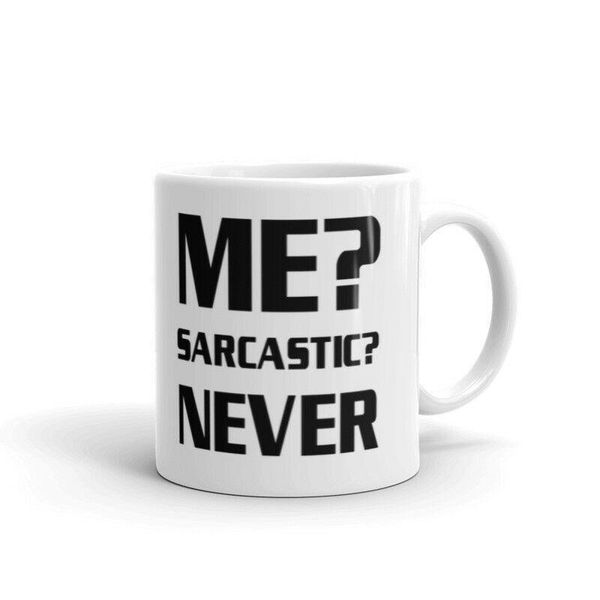 

mugs me sarcastic never funny joke novelty mug 11oz 15oz ceramic coffee cup