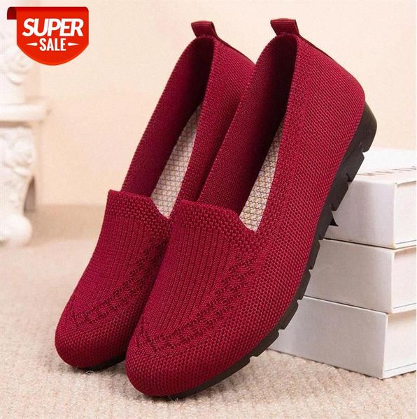

women's flats woman shoes comfort ladies shoe loafers female breathable mesh slip on casual women footwear 2021 new autumn #o68h