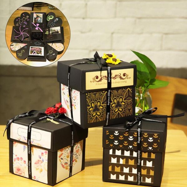 

gift wrap surprise explosion box manual diy creative agency birthday valentine's day christmas party supplies