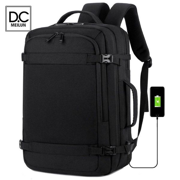 

backpack dc.meilun 2021 usb charging waterproof lapbag for 15.6 inch multifunctional ruban luxury casualmochila hombre
