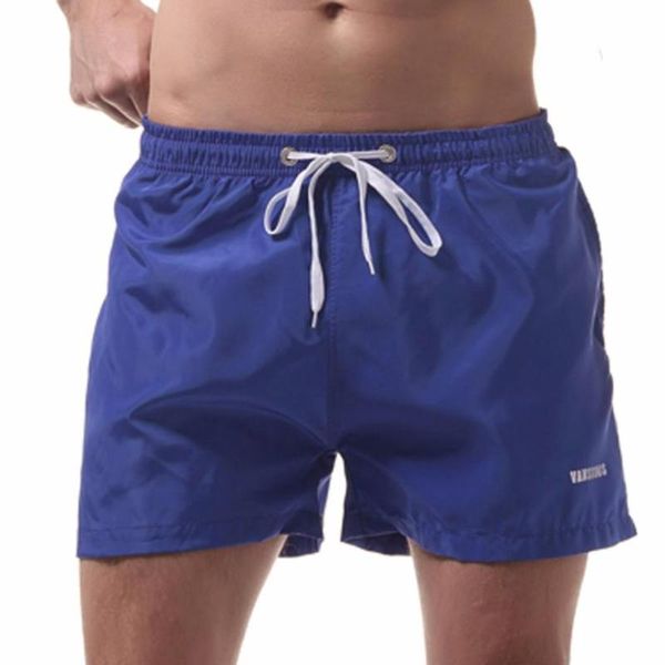 

men's shorts summer men polyester trunks quick dry beach water hort male solid pant sale #, White;black