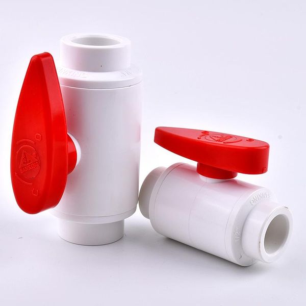 

20~110mm pvc pipe globe valve socket ball home garden irrigation aquarium fish tank tube adapter connector fittings watering equipments