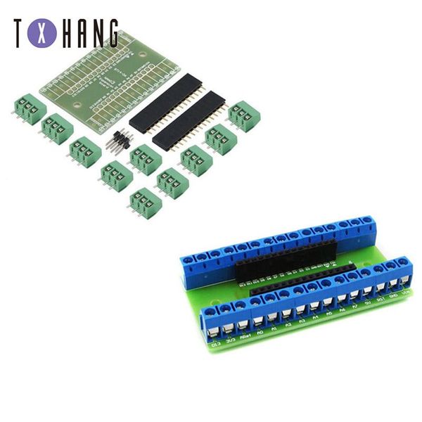 

integrated circuits standard terminal adapter board for arduino nano 3.0 v3.0 avr atmega328p atmega328p-au module expansion shiled