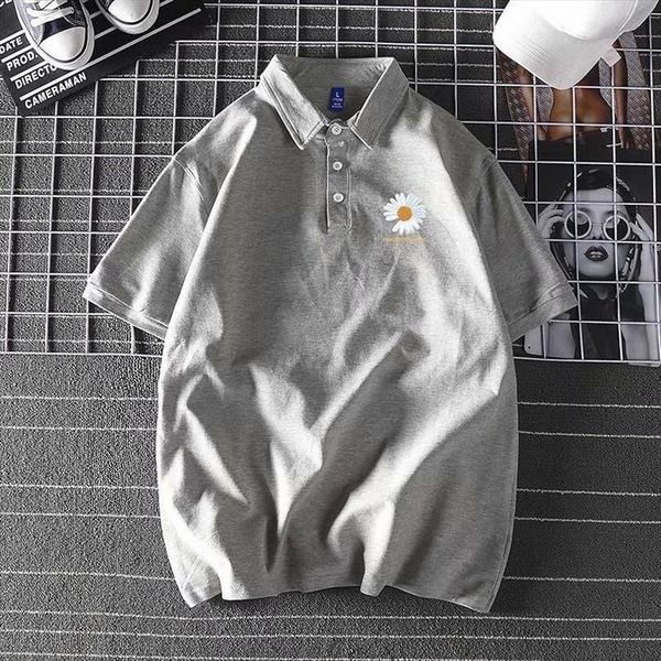 

shirt summer half sleeve short men polos sleeved trend slim man casual s 2xl, White;black