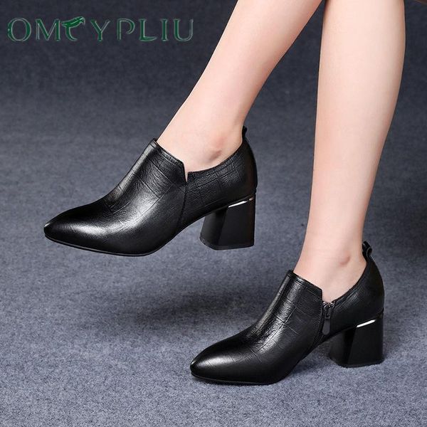

dress shoes large size 40 women 2021 fashion patent leather women's heels work luxury designer ladies shoe, Black