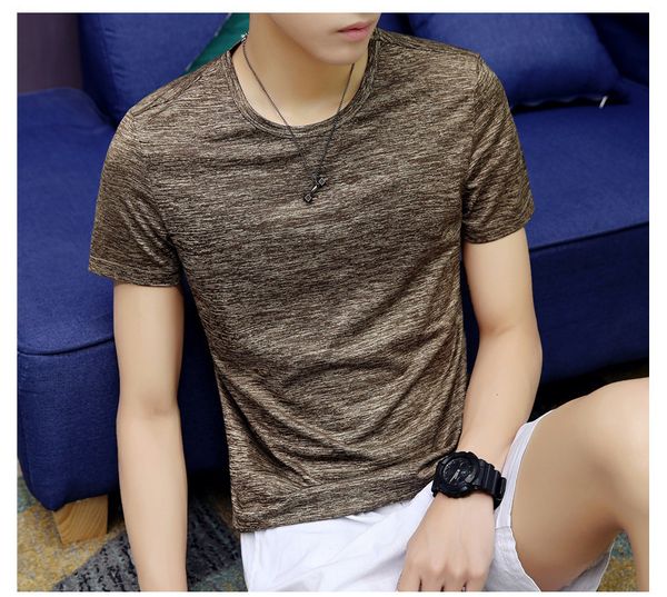 

men's t-shirts t-shirt multi-color cotton v-neck, high comfort winter bottoming hnpz, White;black