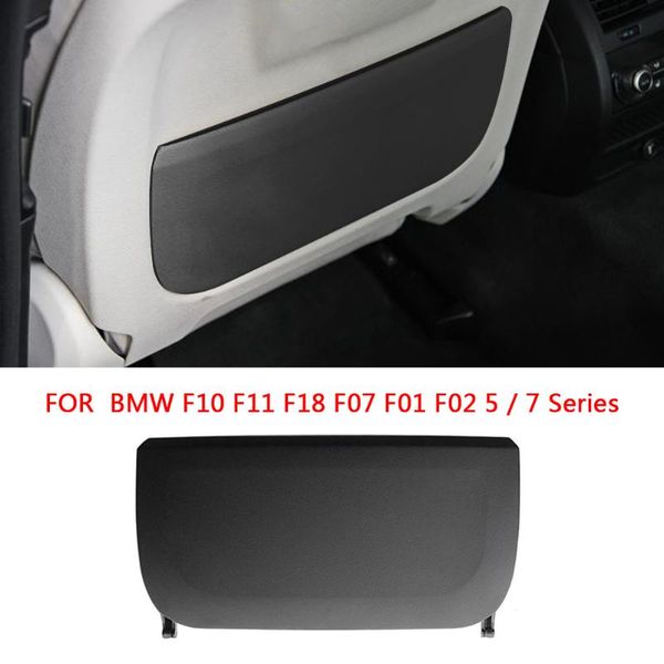 

car organizer 1pc seat back panel trim cover storage pocket for f10 f11 f18 f07 f01 f02 5/7 series black auto replacement accessories