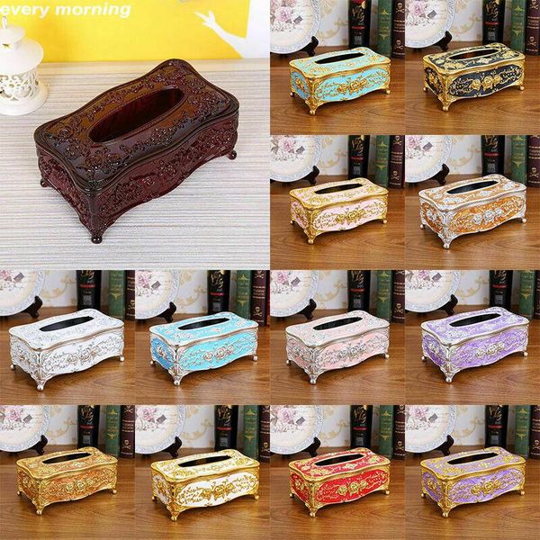 

tissue boxes & napkins rectangle box acrylic holder cover luxurious elegant paper napkin for home toilet bath deskdecoration
