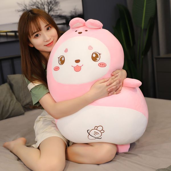 

4075cm stuffed four animals plush toy squishy bunny husky dinosaur unicorn plush pillow ultra soft decor animal pillow gift