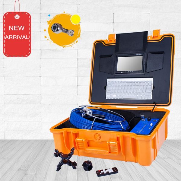 

remote control sewer inspection camera pipe clean 25mm endoscope lens 7inch monitor hd ip cameras