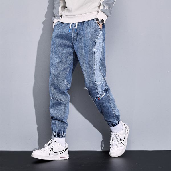 

men's jeans pants baggy male jeans, black, blue, hip hop, plus size 8xl 6bgo