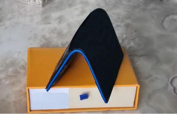 

classic style bags genuine leather purses l35 luxury designer women men card holders wallets with box