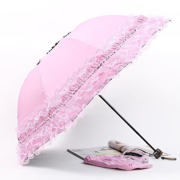 

umbrellas sun umbrella korea creative lace rain