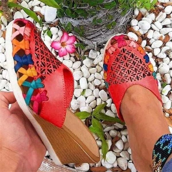 

wedge heel baotou womens slippers 2021 summer women's shoes fashion platform slides women sandals breathable casual slipper, Black