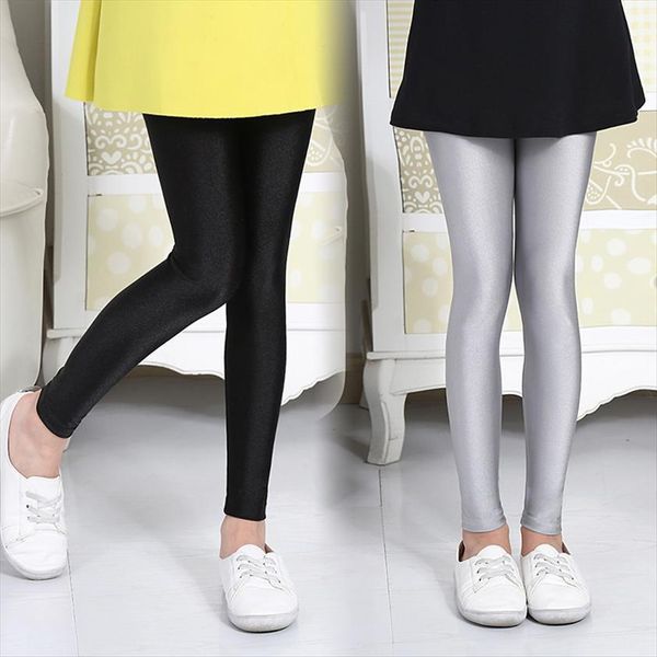 

kids pants girls leggings getry luster trousers leguins meninas meisjes baby skinny elastic clothes for children, Blue