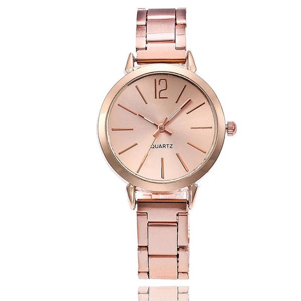 

wristwatches ly women quartz wrist watch elegant small dial with steel strap casual watches dod886, Slivery;brown