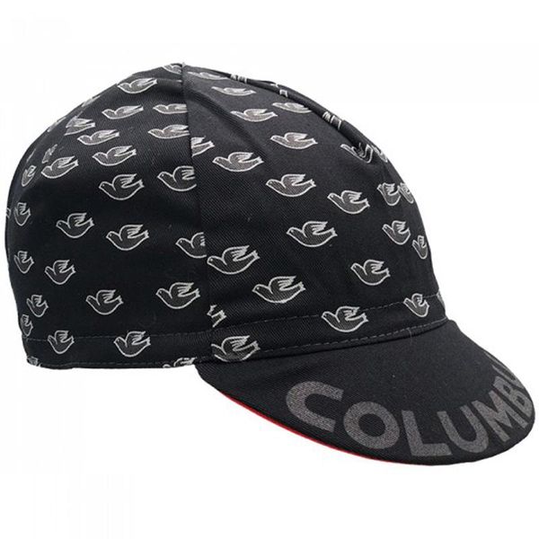 

black classical cycling caps oscrolling birds & masks