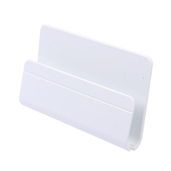 

1pc practical wall shelf paste style mobile phone charging holder bracket cell mounts & holders
