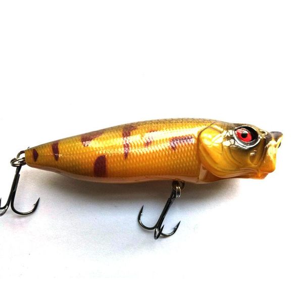 

fishing tackle model colorful ugly fish lures hard bait minnow white hooks accessories