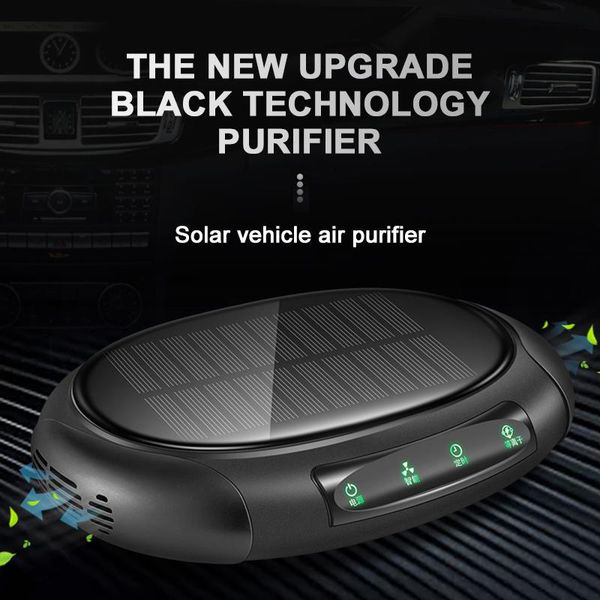 

car air freshener solar powered purifier filter remove formaldehyde cleaner for automobile accessiories