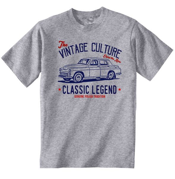 

vintage polish car fso warszawa inspired - new cotton t-shirt, White;black