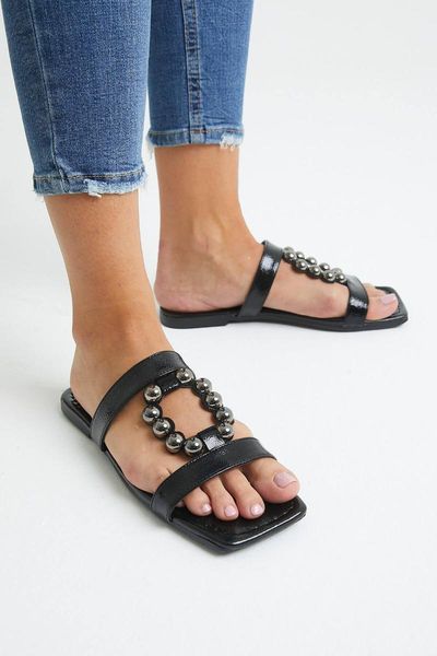 

sandals orno women casual black
