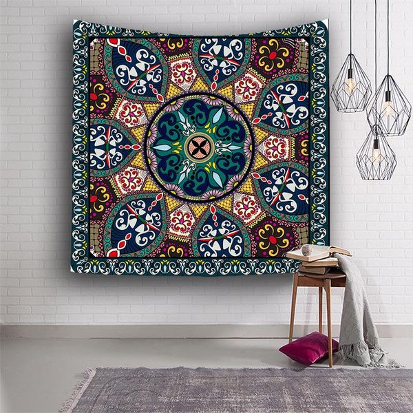 

tapestries ethnic style mandala tapestry wall hanging divination home decor cloth india carpet blanket