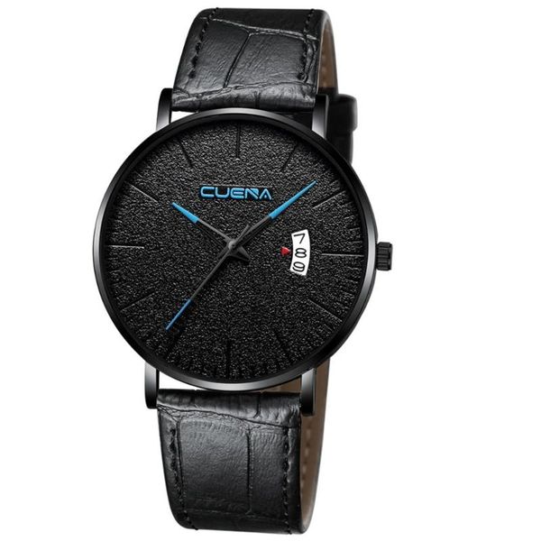 

wristwatches cuena men wrist watches luxury quartz stainless steel dial casual bracele man watch quartzo day date erkek kol saati, Slivery;brown